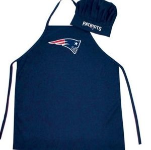 PATRIOTS QUALITY APRON WITH CHEF HAT SET